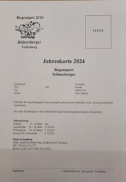 Jahreskarte 2022